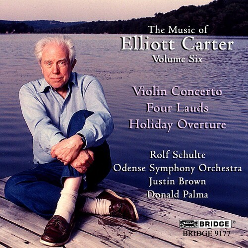 Carter E. - Violin Concerto/Four Laud ryhmässä CD / Klassiskt @ Bengans Skivbutik AB (4049722)