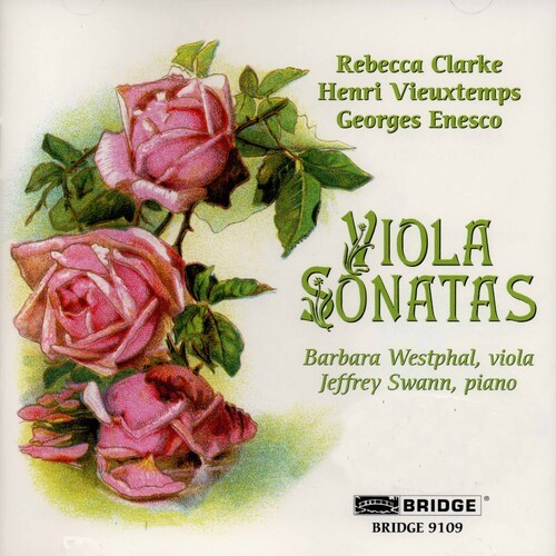 Clarke/Vieuxtemps/Enesco - Viola Sonatas ryhmässä CD / Klassiskt @ Bengans Skivbutik AB (4049953)