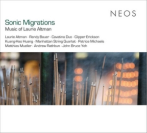 Laurie Altman - Sonic Migrations ryhmässä CD @ Bengans Skivbutik AB (4050290)