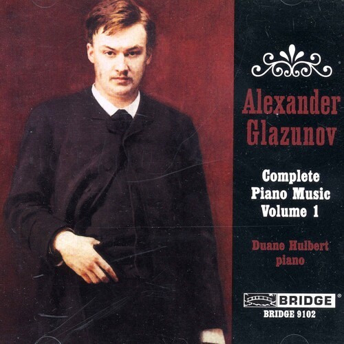Glazunov Alexander - Complete Piano Music V.1 ryhmässä CD / Klassiskt @ Bengans Skivbutik AB (4050331)