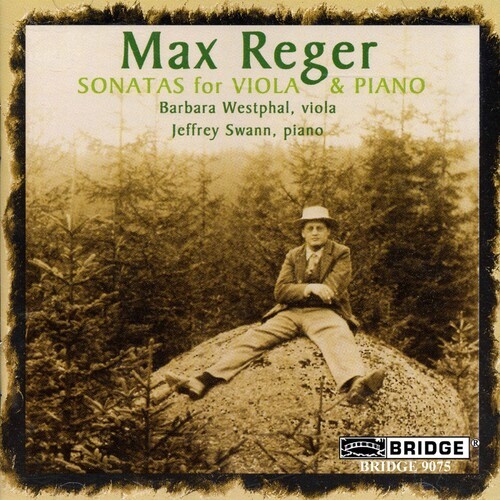 Reger M. - Sonatas For Viola & Piano ryhmässä CD / Klassiskt @ Bengans Skivbutik AB (4050452)