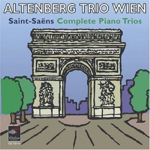 Saint-Saens C. - Complete Piano Trios ryhmässä CD @ Bengans Skivbutik AB (4050482)