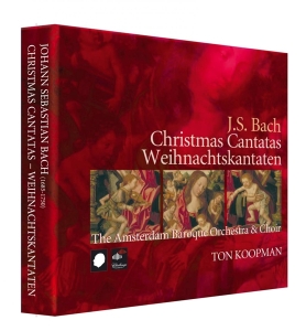 Amsterdam Baroque Orchestra & Ton Koopman - Bach: Christmas Cantatas ryhmässä CD @ Bengans Skivbutik AB (4051579)