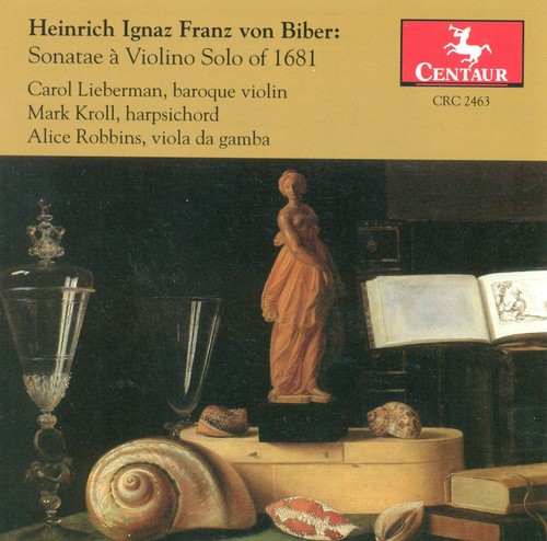 Biber H.I.F. Von - Sonatae A Violino Solo Of ryhmässä CD / Övrigt @ Bengans Skivbutik AB (4051589)