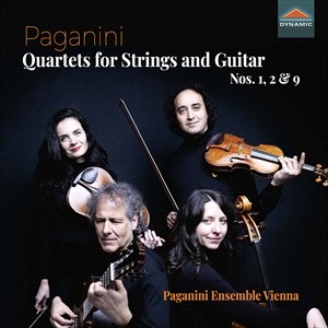 Paganini Nicolo - Quartets For Strings And Guitar Nos ryhmässä CD @ Bengans Skivbutik AB (4051809)