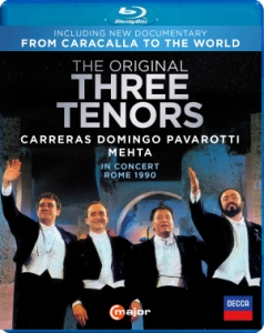 Blandade Artister - The Original Three Tenors (Bluray) ryhmässä Musiikki / Musiikki Blu-Ray / Klassiskt @ Bengans Skivbutik AB (4051829)