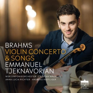 Brahms Johannes - Violin Concerto & Songs ryhmässä CD @ Bengans Skivbutik AB (4053557)