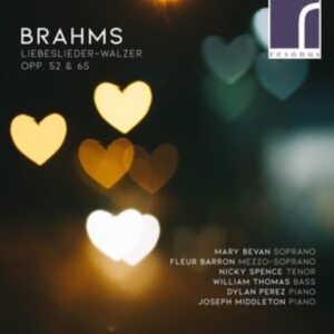 Brahms Johannes - Liebeslieder-Walzer, Opp. 52 & 65 ryhmässä CD @ Bengans Skivbutik AB (4053581)