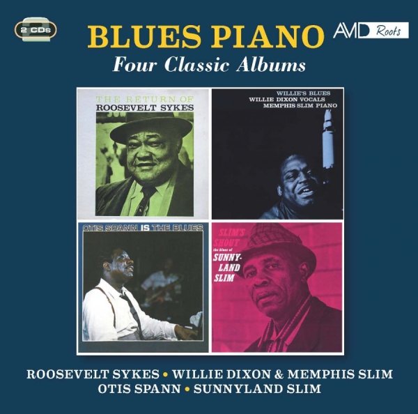 Various Artists - Blues Piano - Four Classic Albums ryhmässä CD / Myydyimmät @ Bengans Skivbutik AB (4056127)