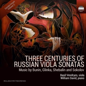 Bunin Revol Glinka Mikhail Sheb - Three Centuries Of Russian Viola So ryhmässä CD @ Bengans Skivbutik AB (4061486)