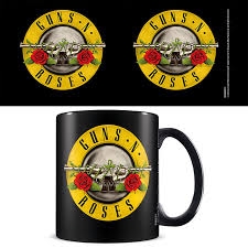 Guns N' Roses - Guns N' Roses (Bullet Logo) Black Mug ryhmässä MERCH @ Bengans Skivbutik AB (4063706)