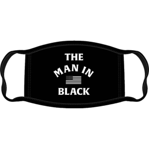 Johnny Cash - Man In Black Bl Face Mask ryhmässä MERCH @ Bengans Skivbutik AB (4064012)