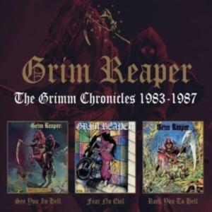 Grim Reaper - Grimm Chronicles 1983-1987 (3 Cd) ryhmässä CD @ Bengans Skivbutik AB (4065729)