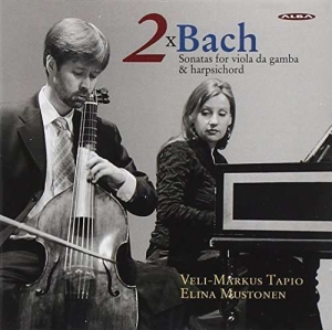 C P E Bach J S Bach - Sonatas For Viola Da Gamba & Harpsi ryhmässä CD @ Bengans Skivbutik AB (4066433)