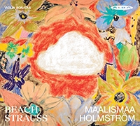 Strauss Richard Beach Amy - Violin Sonatas ryhmässä CD @ Bengans Skivbutik AB (4068689)