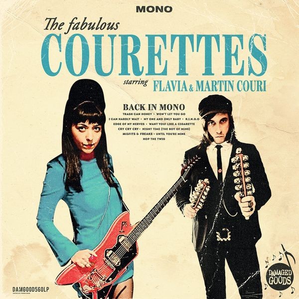 The Courettes - Back In Mono ryhmässä CD / Rock @ Bengans Skivbutik AB (4069082)
