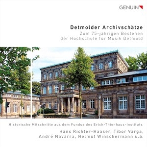 Johann Sebastian Bach Bela Bartok - Detmolder Archivschatze: Zum 75-Jäh ryhmässä CD @ Bengans Skivbutik AB (4069580)