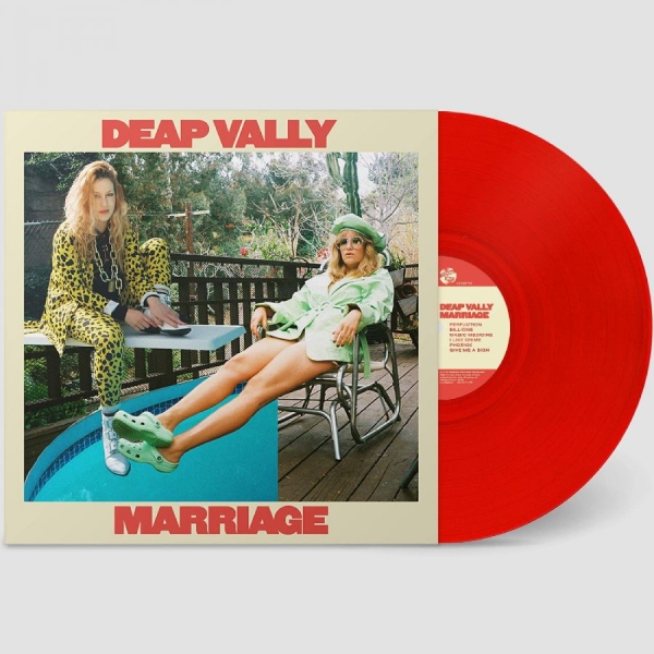 Deap Vally - Marriage (Red Vinyl) ryhmässä VINYYLI / Myydyimmät @ Bengans Skivbutik AB (4071315)