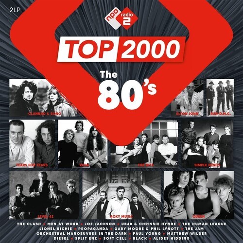 V/A - Top 2000: The 80's ryhmässä VINYYLI / Pop @ Bengans Skivbutik AB (4073044)