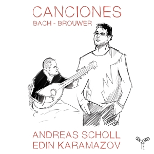 Andreas Scholl - Bach - Brouwer Canciones ryhmässä CD / Klassiskt @ Bengans Skivbutik AB (4073059)