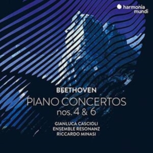 Gianluca Cascialo - Beethoven Piano Concertos Nos. 4 & 6 (Op.61A) ryhmässä CD @ Bengans Skivbutik AB (4073061)