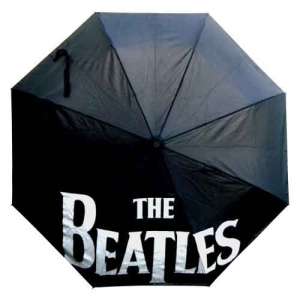 The Beatles - Drop T Logo Bl Umbrella ryhmässä -Start Merch @ Bengans Skivbutik AB (4073866)