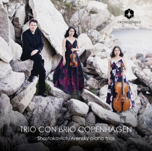 Trio Con Brio Copenhagen - Shostakovich/Arensky: Piano Trios ryhmässä CD @ Bengans Skivbutik AB (4073976)