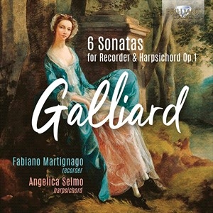 Galliard Johann Ernst - 6 Sonatas For Recorder & Harpsichor ryhmässä CD @ Bengans Skivbutik AB (4073998)