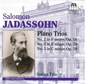 Jadassohn Salomon - Piano Trios 1-3 ryhmässä CD @ Bengans Skivbutik AB (4075241)