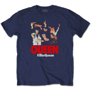 Queen - Queen Unisex Tee . Killer Queen ryhmässä Minishops / Queen @ Bengans Skivbutik AB (4085140r)