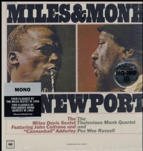 Miles Davis - Miles & Monk At Newport [Mono Vinyl] ryhmässä VINYYLI @ Bengans Skivbutik AB (4087146)