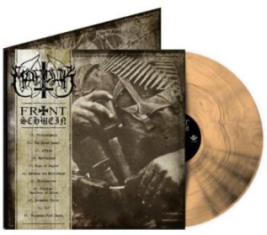 Marduk - Frontschwein (Beer Marbled Vinyl Lp ryhmässä VINYYLI @ Bengans Skivbutik AB (4088172)