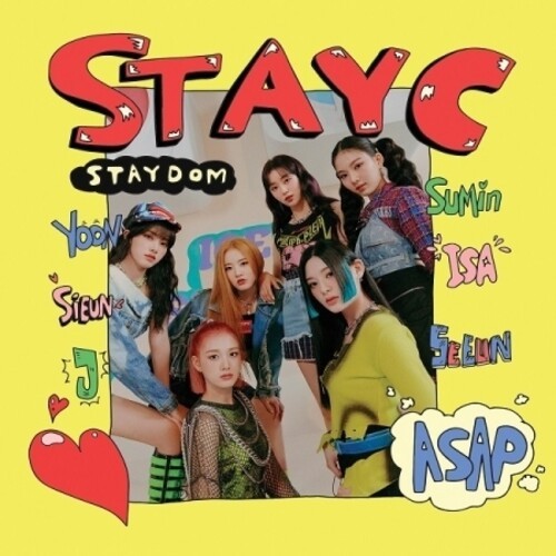 STAYC - 2nd Single [STAYDOM] ryhmässä CD / K-Pop @ Bengans Skivbutik AB (4088658)