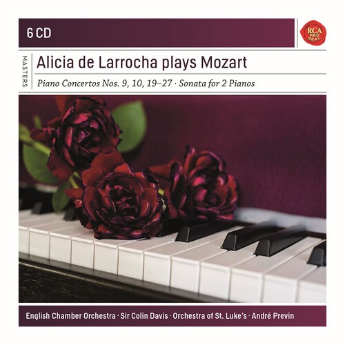 De Larrocha Alicia - Alicia De Larrocha Plays Mozart ryhmässä CD / Klassiskt @ Bengans Skivbutik AB (4088748)