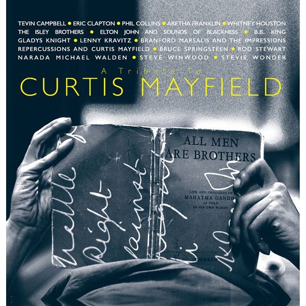 Various artists - A Tribute to Curtis Mayfield - Gold and ryhmässä VINYYLI @ Bengans Skivbutik AB (4092095)