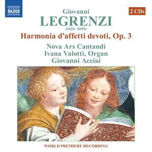 Legrenzi Giovanni - Harmonia DâAffetti Devoti, Op. 3 ryhmässä CD @ Bengans Skivbutik AB (4095202)