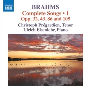 Brahms Johannes - Complete Songs, Vol. 1 ryhmässä CD @ Bengans Skivbutik AB (4095205)