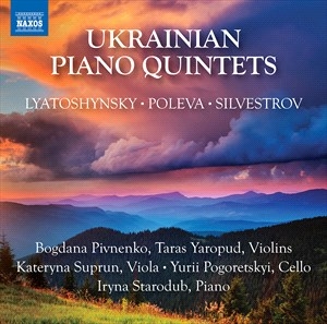 Lyatoshynsky Boris Poleva Victor - Ukrainian Piano Quintets ryhmässä CD @ Bengans Skivbutik AB (4095208)