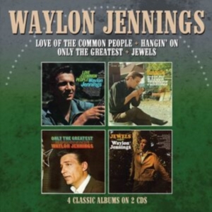 Jennings Waylon - Love Of The Common People + Three A ryhmässä Minishops / Waylon Jennings @ Bengans Skivbutik AB (4101804)