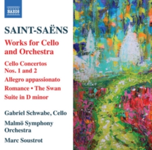 Saint-Saëns Camille - Works For Cello And Orchestra ryhmässä CD @ Bengans Skivbutik AB (4101866)