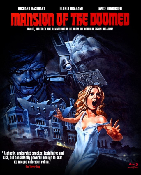 Various Artists - Mansion Of The Doomed (Blu-Ray) ryhmässä Musiikki / Musiikki Blu-Ray / Film/Musikal @ Bengans Skivbutik AB (4110570)