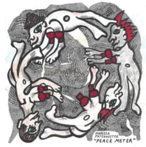 Paternoster Marissa - Peace Meter (Ruby Color Vinyl) ryhmässä VINYYLI @ Bengans Skivbutik AB (4112129)
