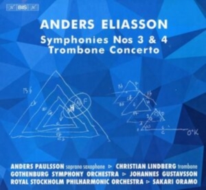 Eliasson Anders - Symphonies Nos 3 & 4 And Trombone C ryhmässä Musiikki / SACD / Klassiskt @ Bengans Skivbutik AB (4112870)