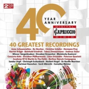 Johann Sebastian Bach Felix Mendel - Capriccio 40Th Anniversary (2Cd) ryhmässä CD @ Bengans Skivbutik AB (4112896)