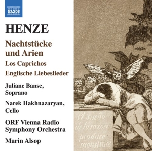 Henze Hans Werner - Nachtstucke Und Arien ryhmässä CD @ Bengans Skivbutik AB (4114324)