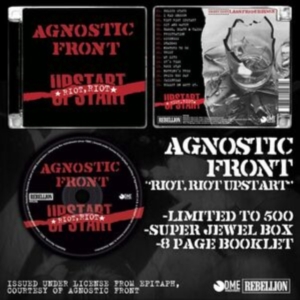 Agnostic Front - Riot Riot Upstart ryhmässä CD @ Bengans Skivbutik AB (4114906)