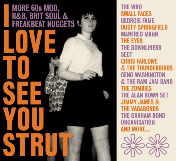 Various Artists - I Love To See You Strut - More '60S ryhmässä CD / Myydyimmät @ Bengans Skivbutik AB (4115206)