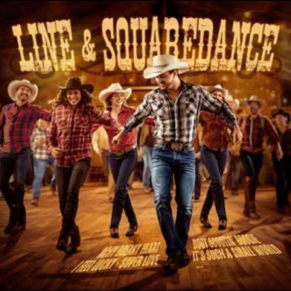 Various Artists - Line & Squaredance ryhmässä ME SUOSITTELEMME / Perjantain julkaisut / 2025-10-24 @ Bengans Skivbutik AB (4115515)