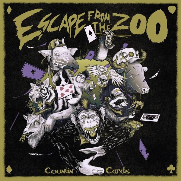 Escape From The Zoo - Countin' Cards ryhmässä CD / Pop-Rock @ Bengans Skivbutik AB (4116123)