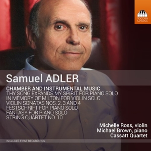 Adler Samuel - Chamber And Instrumental Music ryhmässä CD @ Bengans Skivbutik AB (4116986)